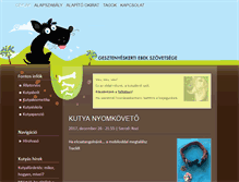 Tablet Screenshot of geszebek.hu